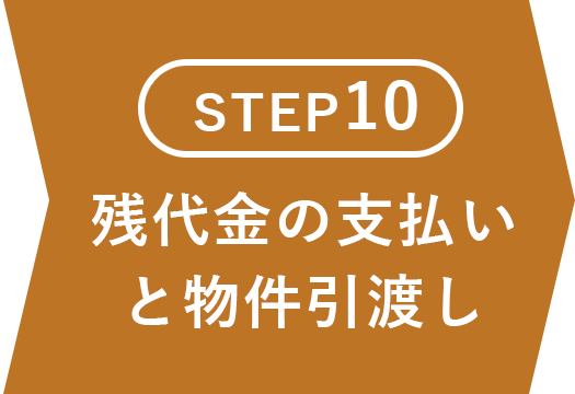 残代金の支払いと物件引渡し